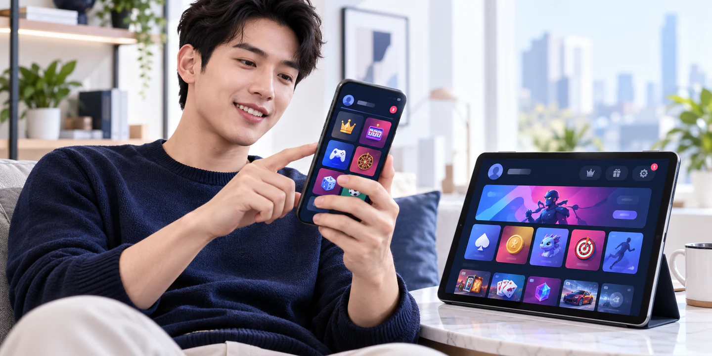 OKVND dùng trên điện thoại theo trải nghiệm giải trí cùng giao dịch